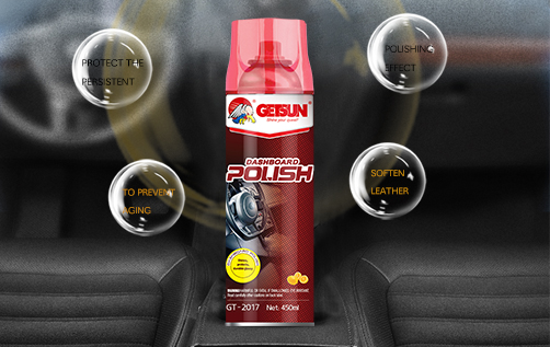 car dashboard polish spray